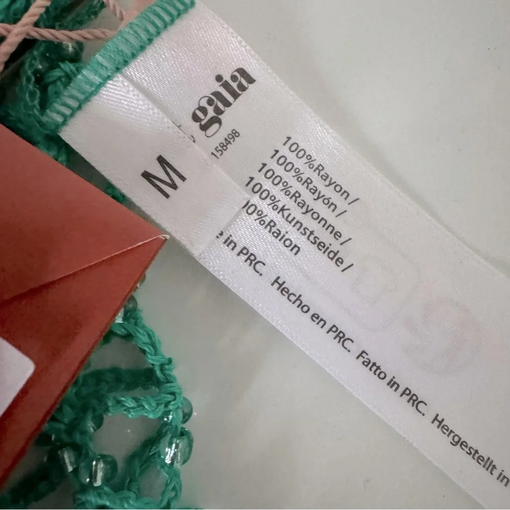 Cult Gaia Sato Beaded Crochet Skirt - Picture 4 of 9